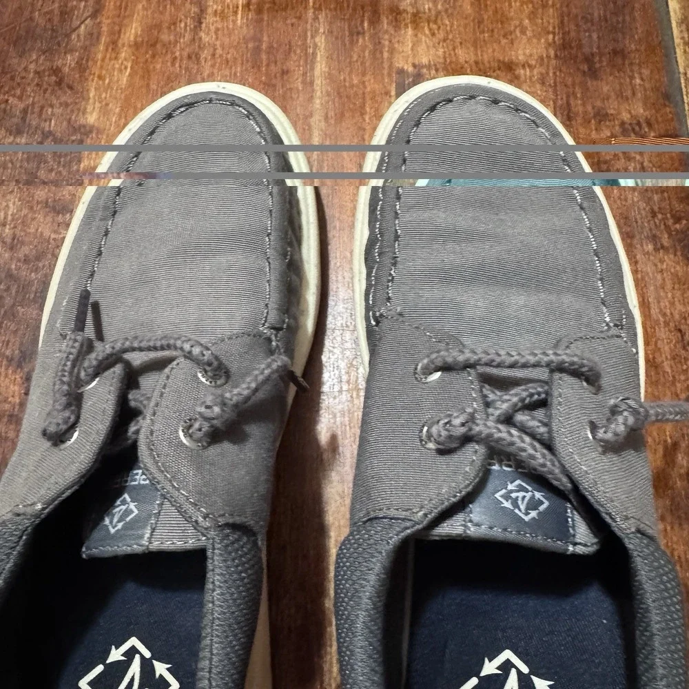 Sperry Captain Moc rubber-soled shoes‎ Women's Size 7.5 Gray